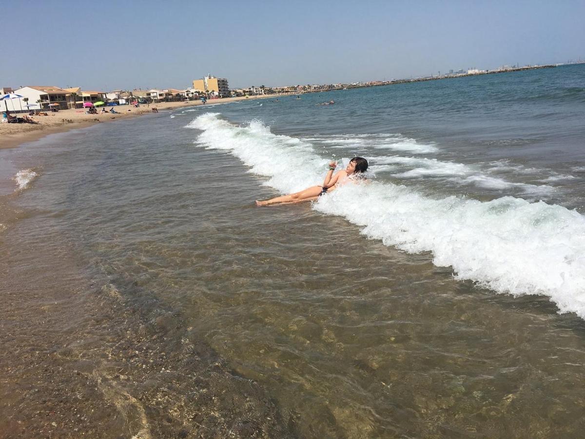 شقة Apto Con Piscina En La Playa Cerca De Vlc Con Ac بوسول المظهر الخارجي الصورة